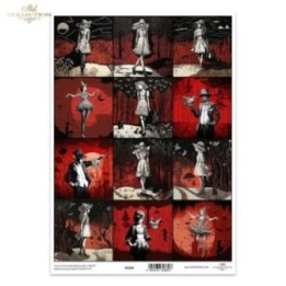 Translucent scrapbookpapier P0294