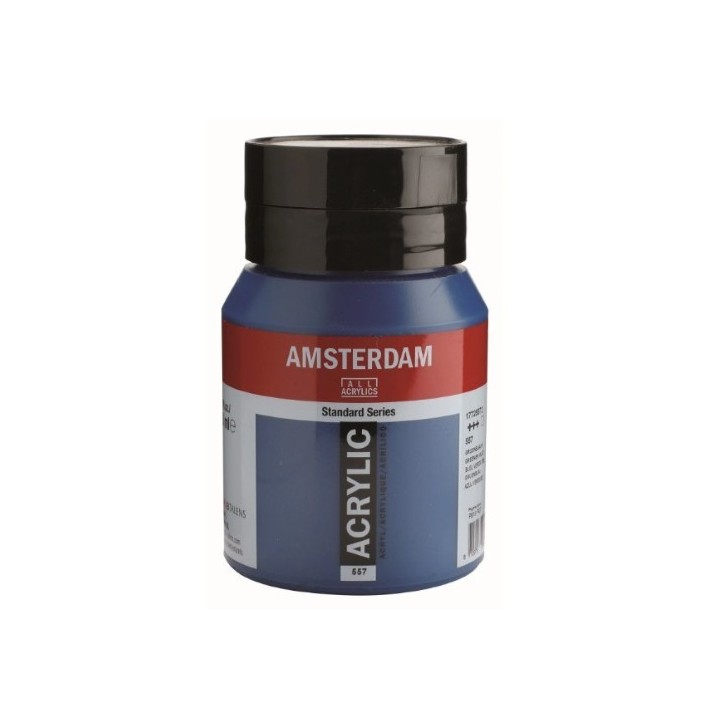 Amsterdam Acrylverf Pot 500ml Groenblauw 557