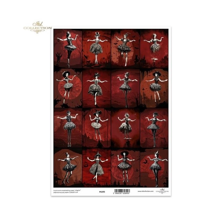 Translucent scrapbookpapier P0295