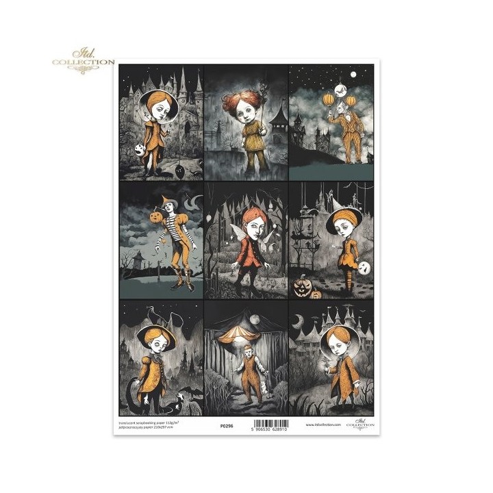 Translucent scrapbookingpapier P0296