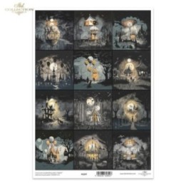 Translucent scrapbookingpapier P0297