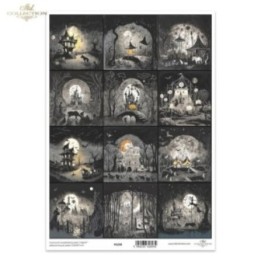 Translucent scrapbookingpapier P0298