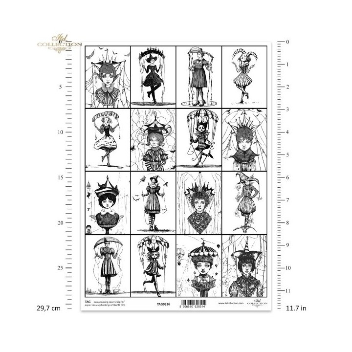  frames voor scrapbooking TAG0336