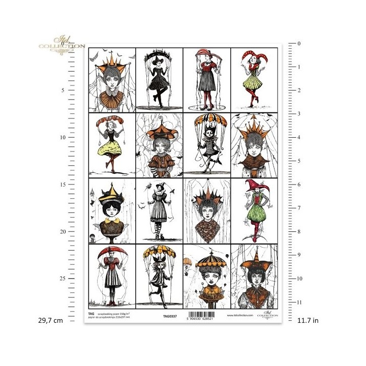  frames voor scrapbooking TAG0337