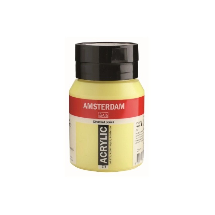 Amsterdam Acrylverf Pot 500ml Nikkeltitaangeel 274