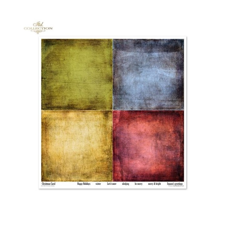 Scrapbookingpapier SLS-086 Kerstwensen