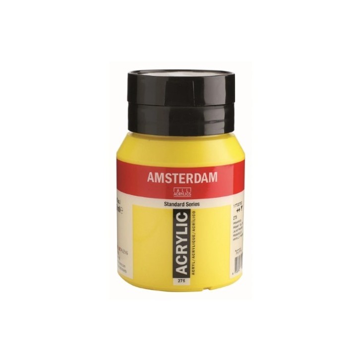 Amsterdam Acrylverf Pot 500ml Primairgeel 275