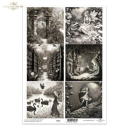 Translucent scrapbookpapier P0306