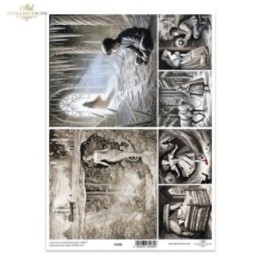 Translucent scrapbookpapier P0308