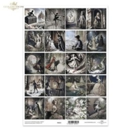 Translucent scrapbookpapier P0311