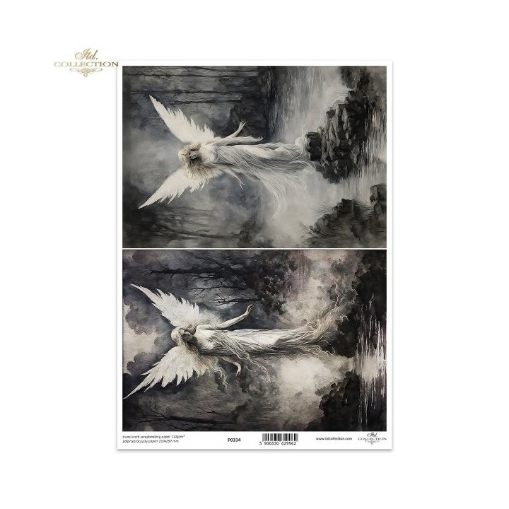 Translucent scrapbookpapier P0314