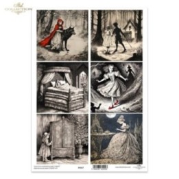 Translucent scrapbookpapier P0317