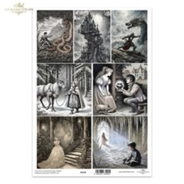 Translucent scrapbookpapier P0318