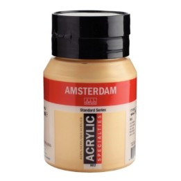 Amsterdam Acrylverf Pot 500ml Lichtgoud 802