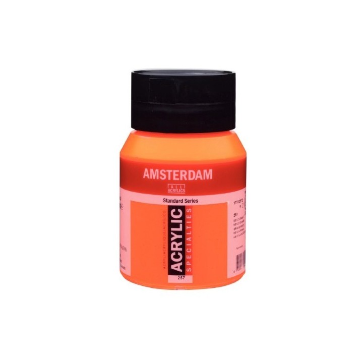 Amsterdam Acrylverf Pot 500ml Reflexoranje 257