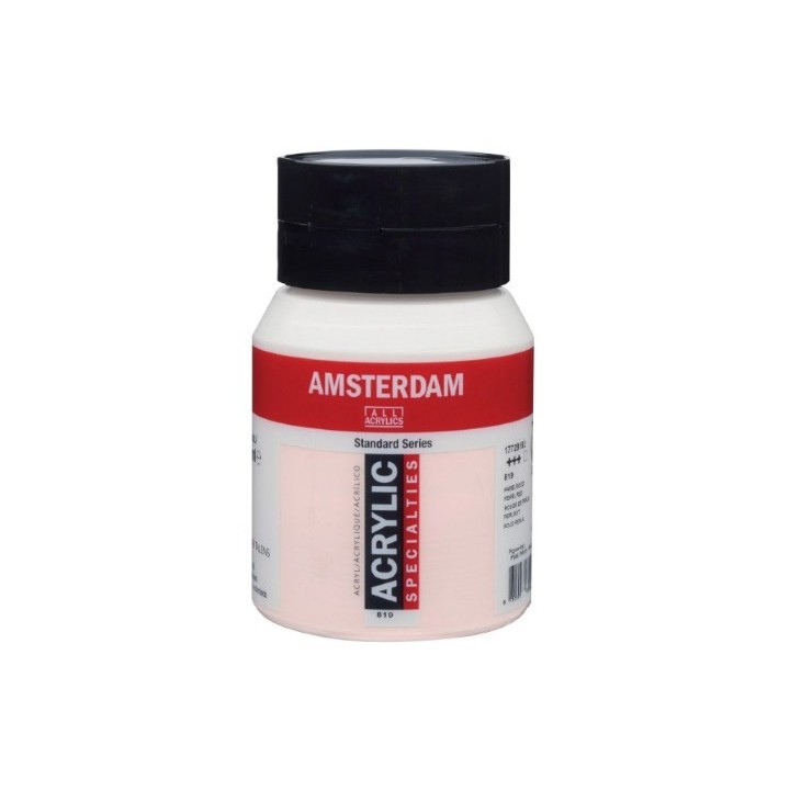 Amsterdam Acrylverf Pot 500ml Parelrood 819