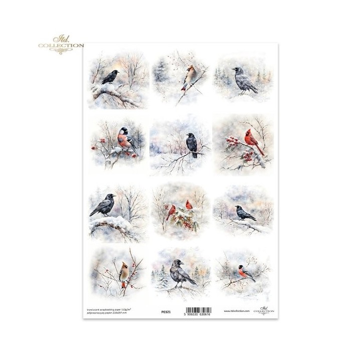 Translucent scrapbookpapier P0321