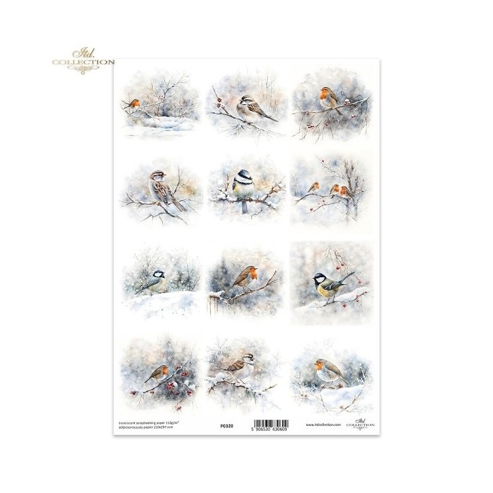 Translucent scrapbookpapier P0320