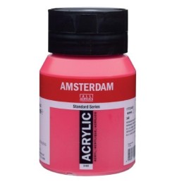 Amsterdam Acrylverf Pot 500ml Permanentrood Purper 348