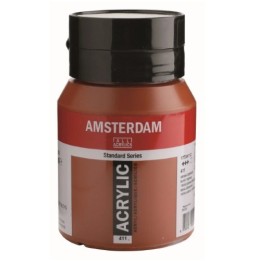 Amsterdam Acrylverf Pot 500ml Sienna Gebrand 411