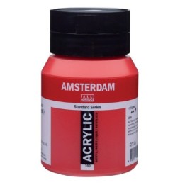 Amsterdam Acrylverf Pot 500ml Naftolrood Donker 399