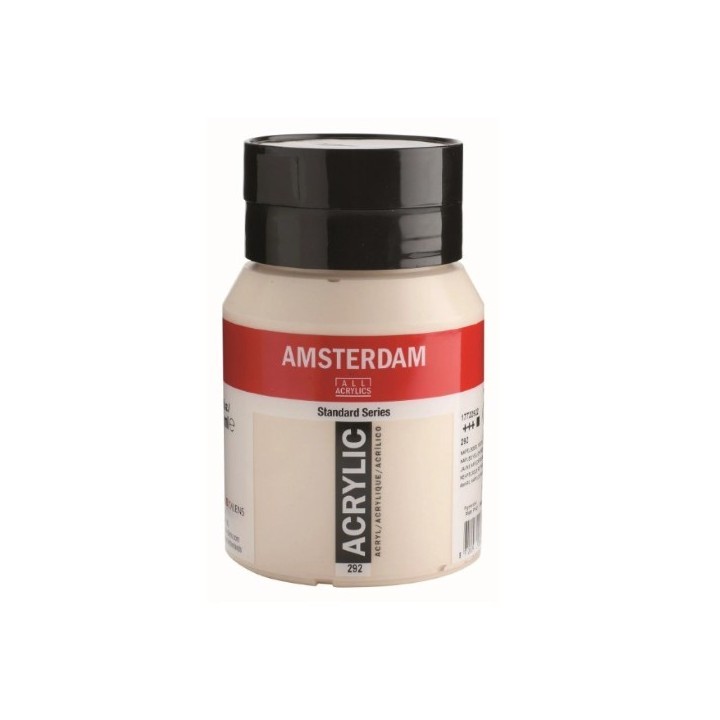 Amsterdam Acrylverf Pot 500ml Napelsgeel Rood Licht 292