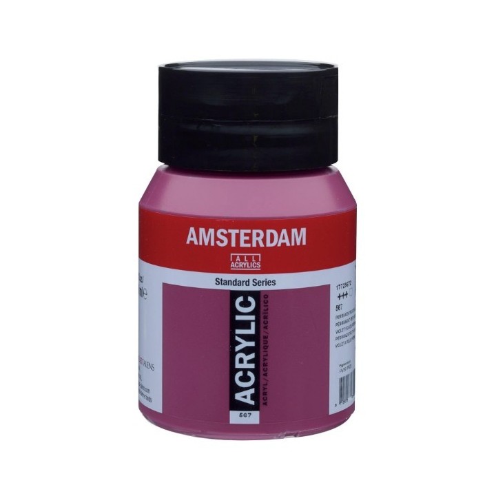 Amsterdam Acrylverf Pot 500ml Permanentroodviolet 567