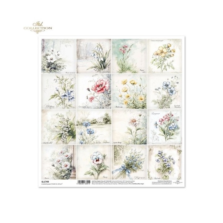 scrapbookpapier SL1749