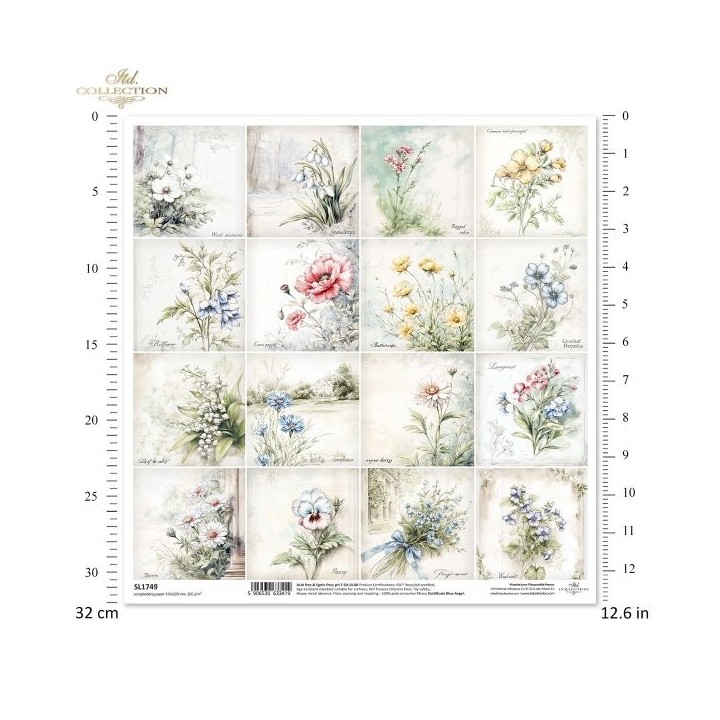 scrapbookpapier SL1749
