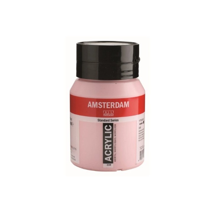 Amsterdam Acrylverf Pot 500ml Perzischroze 330