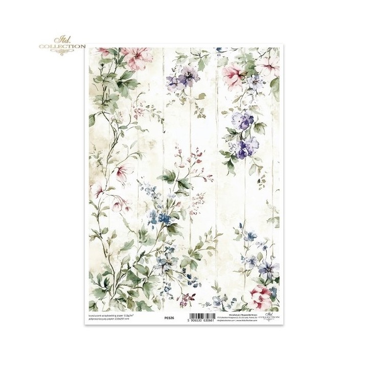 Translucent scrapbookpapier P0326