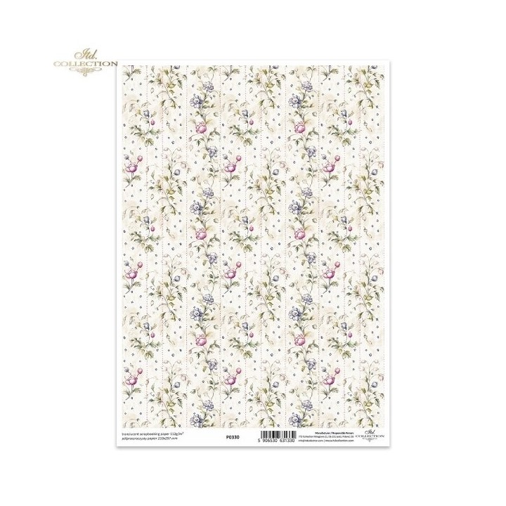 Translucent scrapbookpapier P0330
