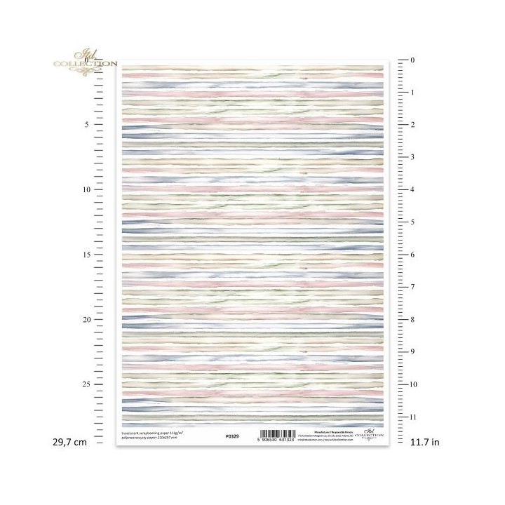Translucent scrapbookingpapier P0329