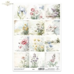 Translucent scrapbookpapier P0331