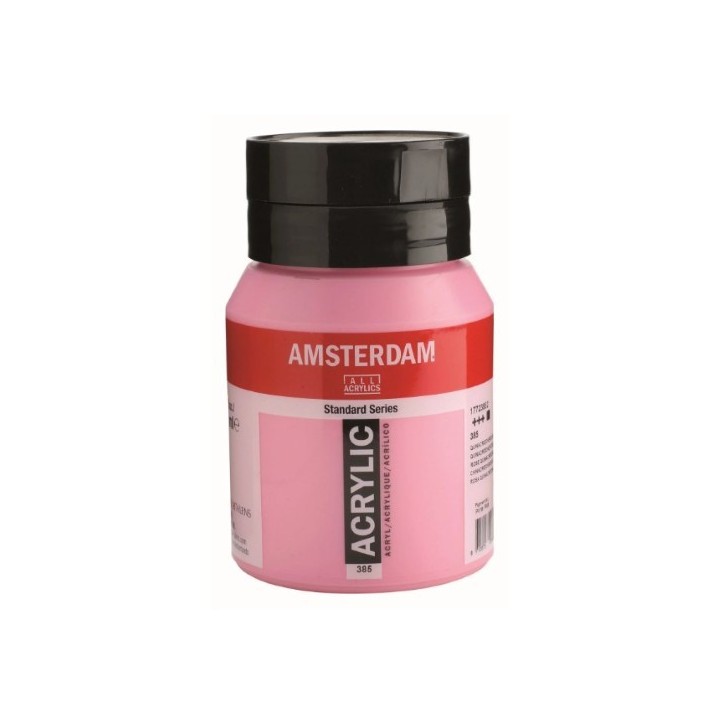 Amsterdam Acrylverf Pot 500ml Quinacridoneroze Licht 385