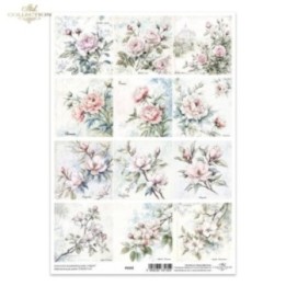 Translucent scrapbookingpapier P0332