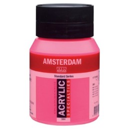 Amsterdam Acrylverf Pot 500ml Reflexroze 384