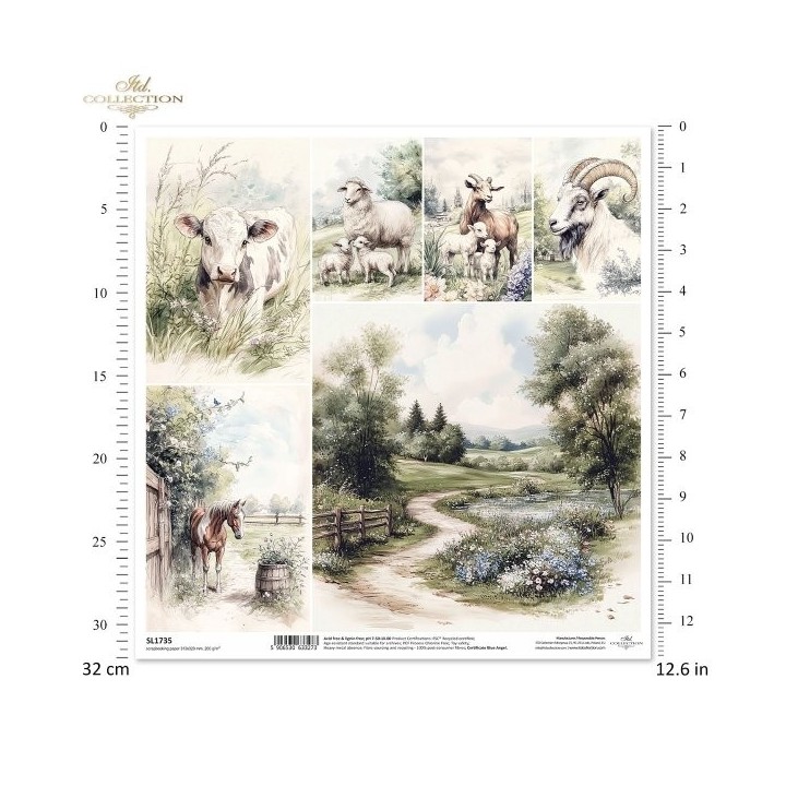 scrapbookpapier SL1735