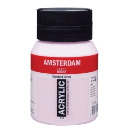 Amsterdam Acrylverf Pot 500ml Lichtroze 361