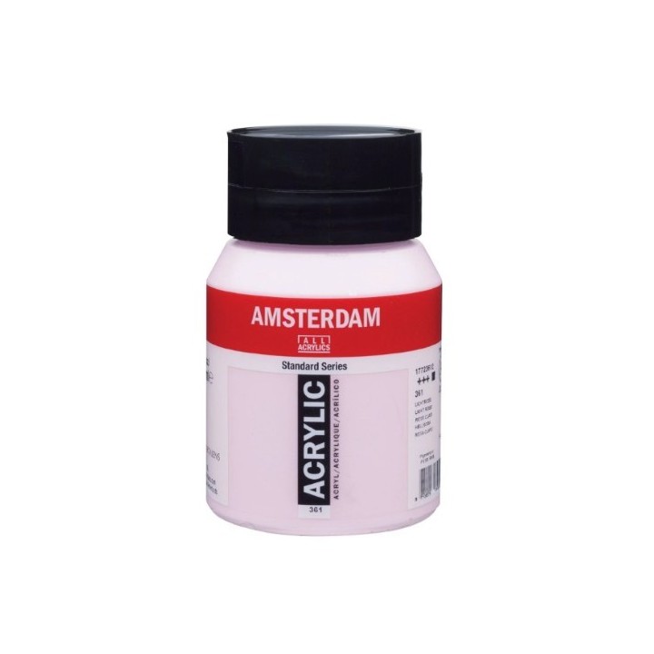 Amsterdam Acrylverf Pot 500ml Lichtroze 361