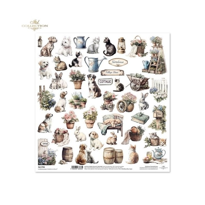 scrapbookpapier SL1741