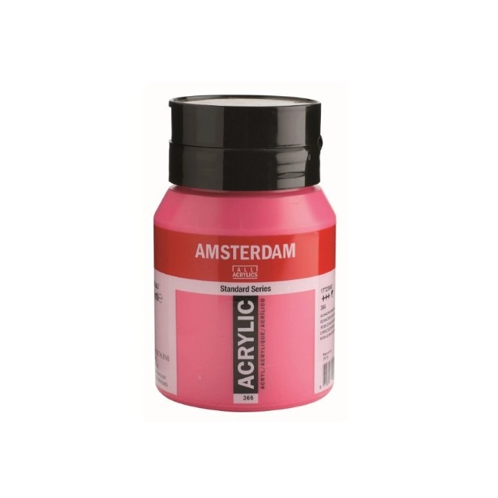 Amsterdam Acrylverf Pot 500ml Quinacridoneroze 366