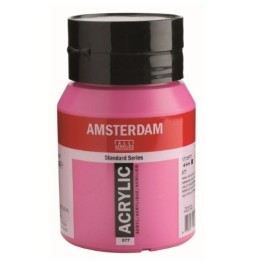 Amsterdam Acrylverf Pot 500ml Permanentroodviolet Licht 577