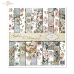 Scrapbookingpapier SLS-090 Vier de Momenten