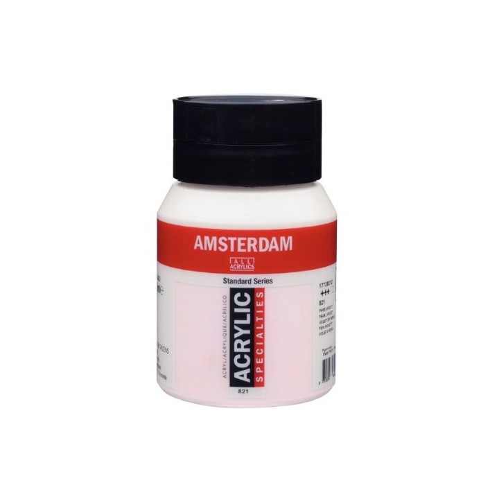 Amsterdam Acrylverf Pot 500ml Parelviolet 821