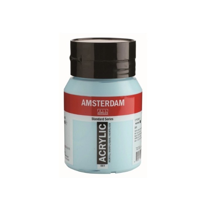 Amsterdam Acrylverf Pot 500ml Hemelsblauw Licht 551