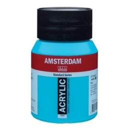 Amsterdam Acrylverf Pot 500ml Turkooisblauw 522