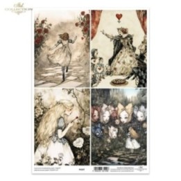 Translucent scrapbookpapier P0337