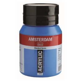 Amsterdam Acrylverf Pot 500ml Primaircyaan 572