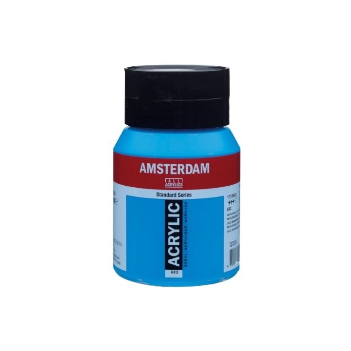 Amsterdam Acrylverf Pot 500ml Mangaanblauw Phtalo 582